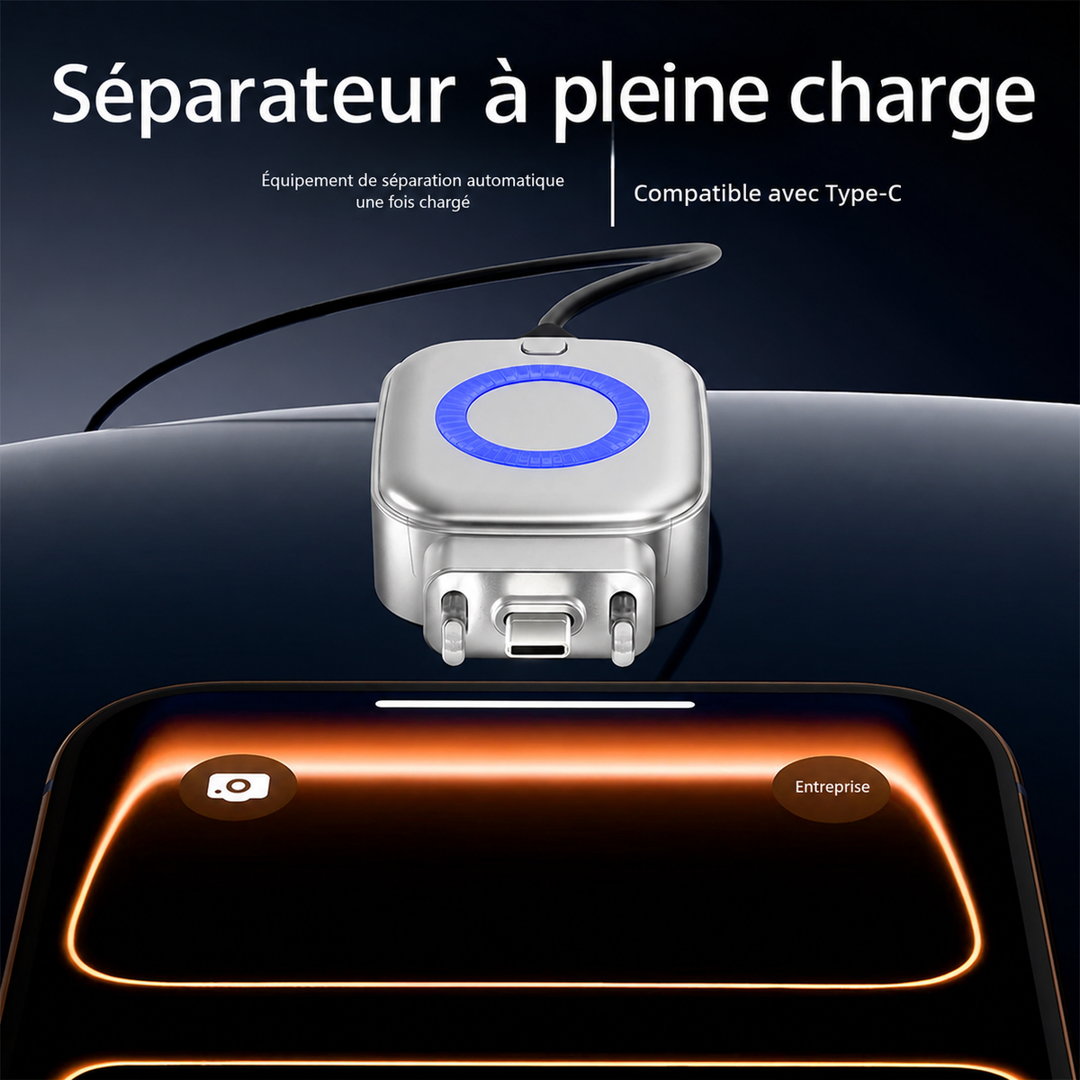 StopCharge™ — Le Gardien Intelligent Qui Protège Votre Batterie Pendant Que Vous Dormez