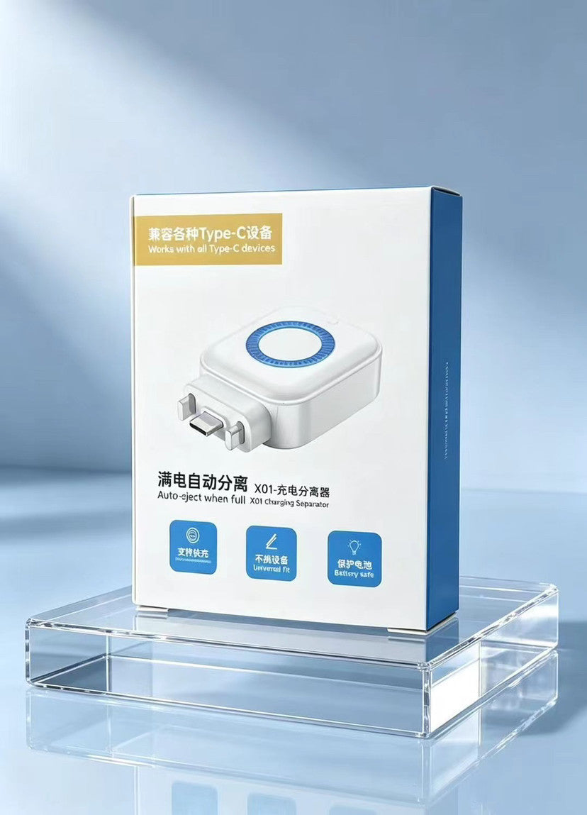 StopCharge branche sur chargeur protection batterie active